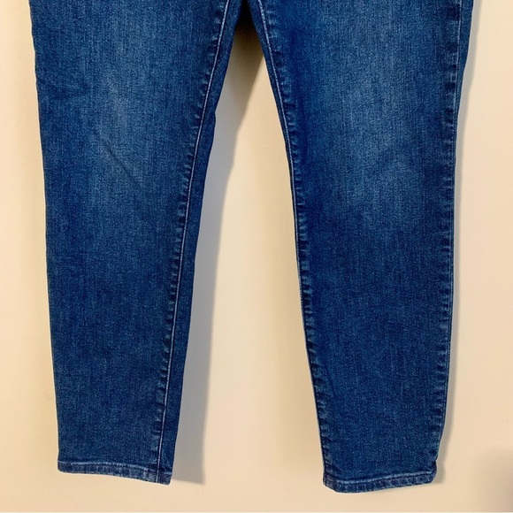 GAP The Skinny Sky High dark wash jeans size 33/16R NWT - Picture 5 of 8